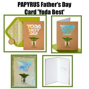 PAPYRUS Father's Day Card 'Yoda Best'
